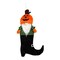 Halloween Gnome Stocking Decoration Tall Boot Gnome Doll Stuffed Faceless Elf Dwarf Sock For Halloween